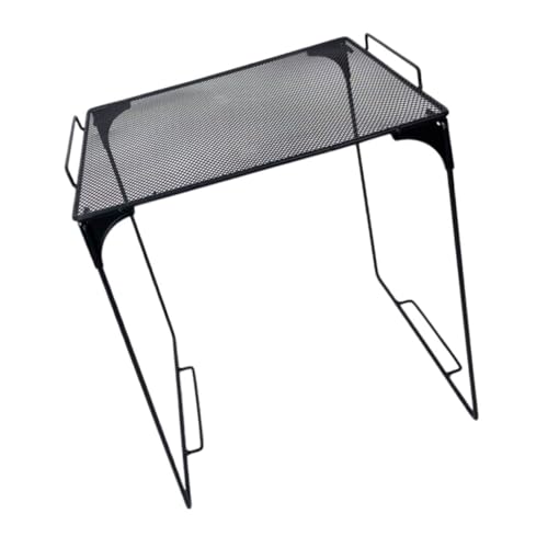 KAILIKETIY Küchenschrank Organizer und Organizer Faltbares Metallregal Vielseitiger Lagerregal für Zuhause Fitnessraum und Büro Platzsparend Schwarz KAILIKETIY Küchenschrank Organizer und Organizer Faltbares Metallregal Vielseitiger Lagerregal für Zuhause Fitnessraum und Büro Platzsparend Schwarz von KAILIKETIY
