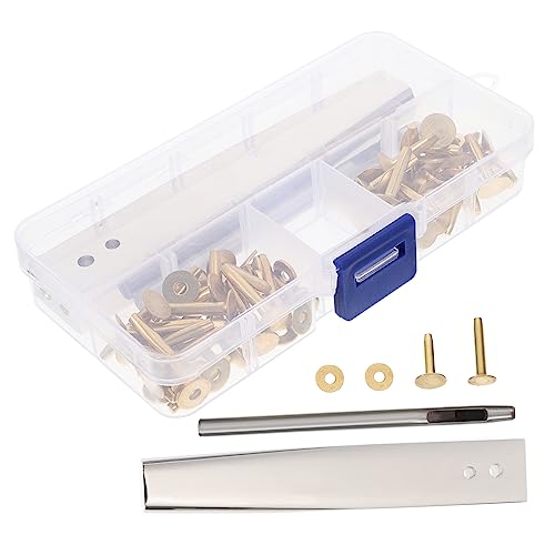 KAILIKETIY Lederniete Mit Grate Und Locher Für Lederdekorationsnietenwerkzeug Und Niete Für Lederhandwerk Geeignet Für Kleidung Und Lederprodukte KAILIKETIY Lederniete Mit Grate Und Locher Für Lederdekorationsnietenwerkzeug Und Niete Für Lederhandwerk Geeignet Für Kleidung Und Lederprodukte von KAILIKETIY