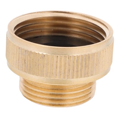 KAILIKETIY Messing Gartenschlauch adapter Innengewinde zu Außengewinde aus Robustem Messing Auslaufsicher Kompatibel für Gartenschlauch Reparatur und Wasserschlauch Verbindung Einfache von KAILIKETIY