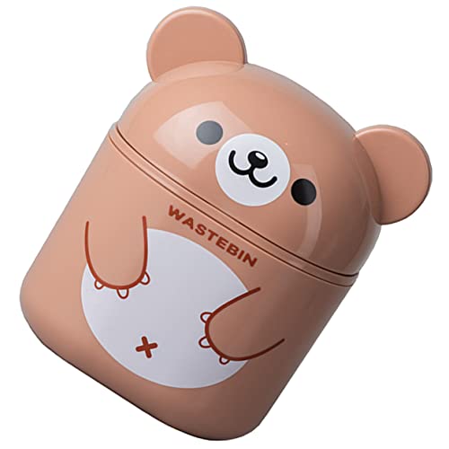KAILIKETIY Mini Tischmülleimer aus Kunststoff Kleiner Abfallbehälter für Büro Schlafzimmer und Wohnzimmer mit Praktischem Deckel Kawaii Design Platzsparend und Leicht zu Transportieren KAILIKETIY Mini Tischmülleimer aus Kunststoff Kleiner Abfallbehälter für Büro Schlafzimmer und Wohnzimmer mit Praktischem Deckel Kawaii Design Platzsparend und Leicht zu Transportieren von KAILIKETIY