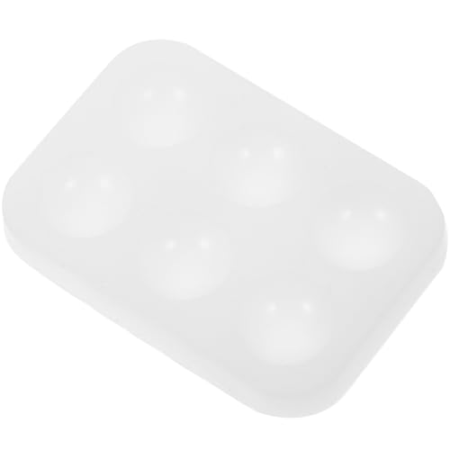 KAILIKETIY Palette Tablett-Container Farbwannen Für Geschenkboxen Verpackung Textmarker Aufsehen Herbstdeko Gunst Tasche Transparenter Wasserkocher Plüsch Reisetasche Kieselgel Weiß von KAILIKETIY