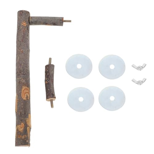 KAILIKETIY Parrot Holz Sitzstange U förmig Vogel Futterhalter Ständer für Kleine und Mittlere Papageien Spielerisch Training Einfache Installation Fördert Balance und Koordination KAILIKETIY Parrot Holz Sitzstange U förmig Vogel Futterhalter Ständer für Kleine und Mittlere Papageien Spielerisch Training Einfache Installation Fördert Balance und Koordination von KAILIKETIY