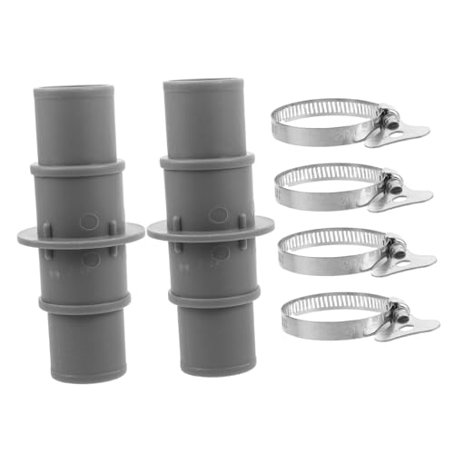KAILIKETIY Poolschlauchverbinder mit Griffklemmen und Universeller Vakuumschlauchadapter für Oberirdische Schwimmbecken Kompatibel mit Poolfilterpumpen Langlebig und Einfach zu Montieren von KAILIKETIY