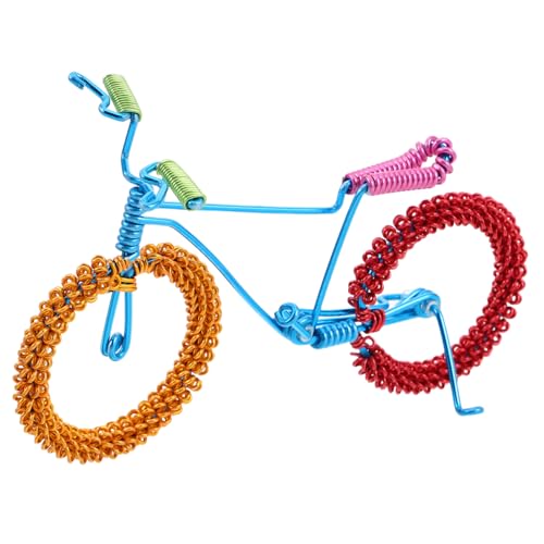 KAILIKETIY Fahrradmodell Aus Fahrrad-Dekoration Fahrradfigur Vintage-Ornament Fahrrad-skulptur Für Und Büroeinrichtung von KAILIKETIY