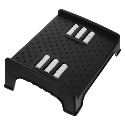 KAILIKETIY Robuster Kunststoff Fußhocker rutschfest Ergonomischer Fußtritt für Büro und Zuhause Fußstütze unter Schreibtisch zur Entspannten Sitzhaltung von KAILIKETIY