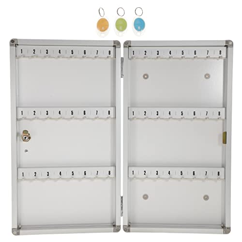 KAILIKETIY Schlüsselspeicherbox mit Wandmontage Aluminium Schlüsselverwaltungsbox mit Schlüsselhaken und Etiketten Sicher und Praktisch für Zuhause oder Büro KAILIKETIY Schlüsselspeicherbox mit Wandmontage Aluminium Schlüsselverwaltungsbox mit Schlüsselhaken und Etiketten Sicher und Praktisch für Zuhause oder Büro von KAILIKETIY
