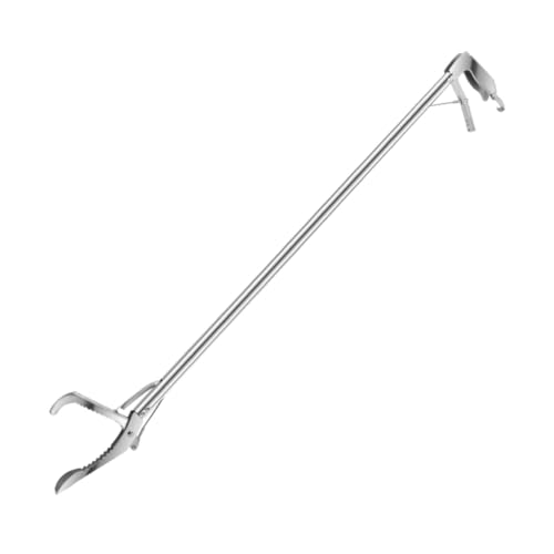 KAILIKETIY Selbstsperrende Schlangenzange Edelstahl Langer Griff Rostfrei Sicherer Schlangengreifer Schlangenfangklemme für Größere Schlangen und Reptilienfänger KAILIKETIY Selbstsperrende Schlangenzange Edelstahl Langer Griff Rostfrei Sicherer Schlangengreifer Schlangenfangklemme für Größere Schlangen und Reptilienfänger von KAILIKETIY