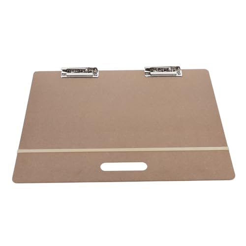 KAILIKETIY Tragbares Künstler Sketch Board mit Integriertem Griff Metallclip und Band Multifunktionales Zeichenbrett für Outdoor Malen Kunstunterricht und Professionelle Nutzung von KAILIKETIY
