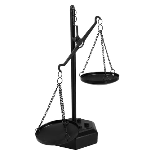 KAILIKETIY Vintage Metall Dekoration Balance für Büro Wohnzimmer Robuste Metallausführung Beweglich Klassisches Gerechtigkeitssymbol von KAILIKETIY