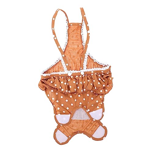 KAILIKETIY Waschbare Hundewindel für Hündinnen Baumwoll Menstruationsunterhose Wiederverwendbar Umweltfreundlich Schützt Zuhause vor Flecken und Verhindert Ungewollte Paarung XXL Braun KAILIKETIY Waschbare Hundewindel für Hündinnen Baumwoll Menstruationsunterhose Wiederverwendbar Umweltfreundlich Schützt Zuhause vor Flecken und Verhindert Ungewollte Paarung XXL Braun von KAILIKETIY