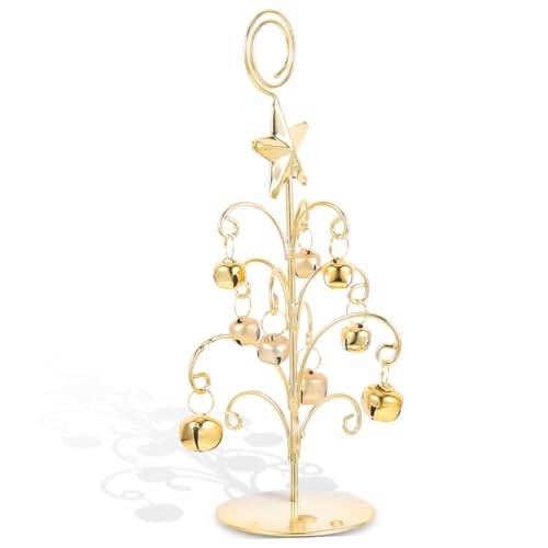 KAILIKETIY Weihnachtsbaum Tischnummern Clip Hochzeit Weihnachts Tischnummernständer Weihnachts Tischnamenshalter Tischkartenhalter Tischschild Clip von KAILIKETIY