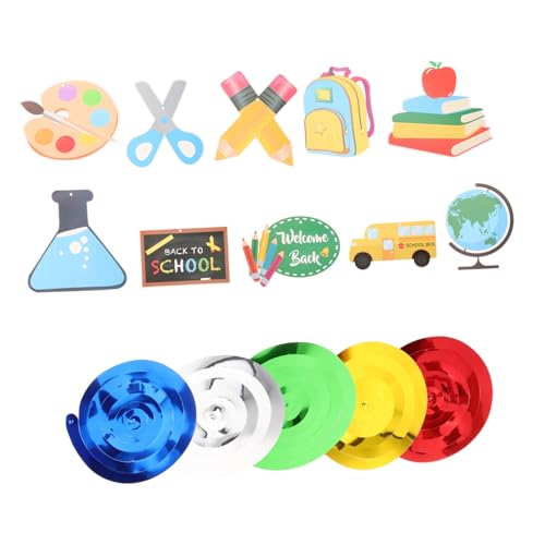 KAILIKETIY Willkommensbanner Spiraldekoration Schulstart Schulanfang Klassenzimmer Deko Party Deko Langlebig für Schule Feier Zuhause KAILIKETIY Willkommensbanner Spiraldekoration Schulstart Schulanfang Klassenzimmer Deko Party Deko Langlebig für Schule Feier Zuhause von KAILIKETIY