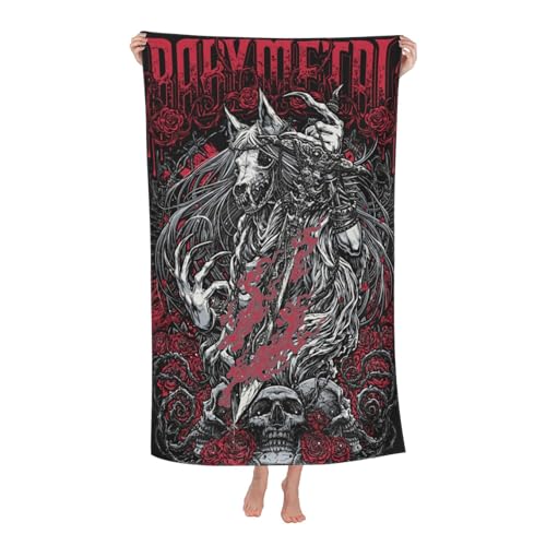 Babysmetal Japanese Girls Band Outdoor Badetuch Superfeinstes Mikrofaser-Absaugtuch fürs Schwimmen am Strand Strandtuch für Ausflüge und Picknicks von KAINSTIS