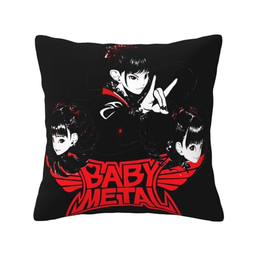 KAINSTIS Babysmetal Japanese Girls Band Büro Rückenstützenschoner Innenraumentzückende Kissenbezüge Sofa Rückenstützenschoner Mehrfarbig 30 x 30 cm KAINSTIS Babysmetal Japanese Girls Band Büro Rückenstützenschoner Innenraumentzückende Kissenbezüge Sofa Rückenstützenschoner Mehrfarbig 30 x 30 cm von KAINSTIS