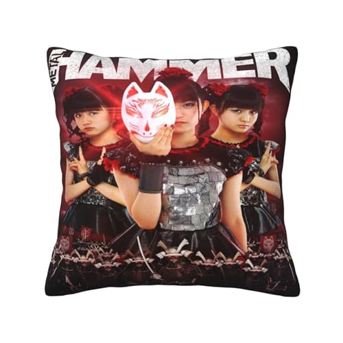 KAINSTIS Babysmetal Japanese Girls Band Büro Rückenstützenschoner Innenraumentzückende Kissenbezüge Sofa Rückenstützenschoner Mehrfarbig 40 x 40 cm KAINSTIS Babysmetal Japanese Girls Band Büro Rückenstützenschoner Innenraumentzückende Kissenbezüge Sofa Rückenstützenschoner Mehrfarbig 40 x 40 cm von KAINSTIS