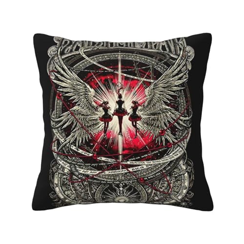 KAINSTIS Babysmetal Japanese Girls Band Büro Rückenstützenschoner Innenraumentzückende Kissenbezüge Sofa Rückenstützenschoner Mehrfarbig 45 x 45 cm KAINSTIS Babysmetal Japanese Girls Band Büro Rückenstützenschoner Innenraumentzückende Kissenbezüge Sofa Rückenstützenschoner Mehrfarbig 45 x 45 cm von KAINSTIS