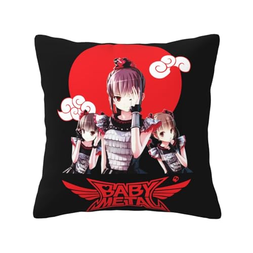KAINSTIS Babysmetal Japanese Girls Band Büro Rückenstützenschoner Innenraumentzückende Kissenbezüge Sofa Rückenstützenschoner Mehrfarbig 50 x 50 cm KAINSTIS Babysmetal Japanese Girls Band Büro Rückenstützenschoner Innenraumentzückende Kissenbezüge Sofa Rückenstützenschoner Mehrfarbig 50 x 50 cm von KAINSTIS