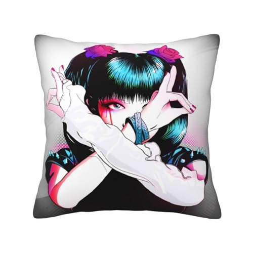 KAINSTIS Babysmetal Japanese Girls Band Büro Rückenstützenschoner Innenraumentzückende Kissenbezüge Sofa Rückenstützenschoner Mehrfarbig 50 x 50 cm KAINSTIS Babysmetal Japanese Girls Band Büro Rückenstützenschoner Innenraumentzückende Kissenbezüge Sofa Rückenstützenschoner Mehrfarbig 50 x 50 cm von KAINSTIS
