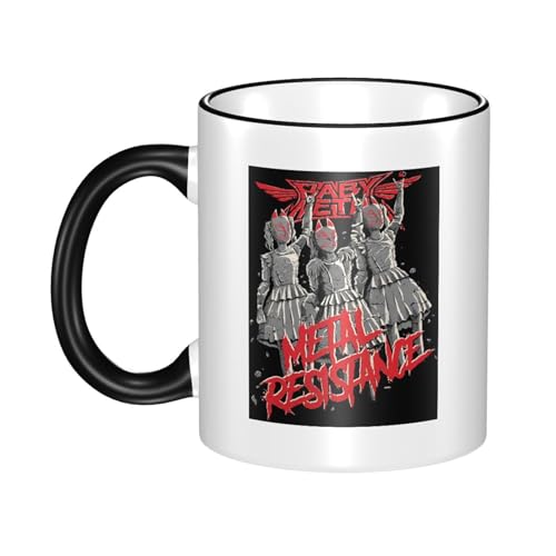 KAINSTIS Keramik Babysmetal Japanese Girls Band Wasserbecher Milch-Kaffee-Keramik-Mug Teetasse für die Büroruhezone von KAINSTIS