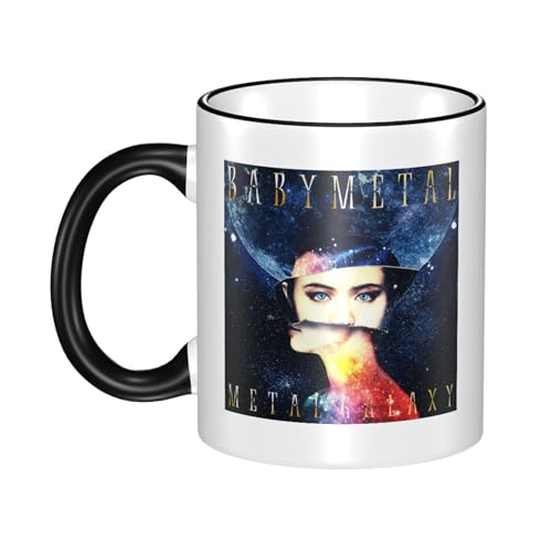 KAINSTIS Keramik Babysmetal Japanese Girls Band Wasserbecher Milch-Kaffee-Keramik-Mug Teetasse für die Büroruhezone KAINSTIS Keramik Babysmetal Japanese Girls Band Wasserbecher Milch-Kaffee-Keramik-Mug Teetasse für die Büroruhezone von KAINSTIS