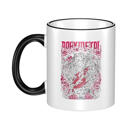 KAINSTIS Keramik Babysmetal Japanese Girls Band Wasserbecher Milch-Kaffee-Keramik-Mug Teetasse für die Büroruhezone KAINSTIS Keramik Babysmetal Japanese Girls Band Wasserbecher Milch-Kaffee-Keramik-Mug Teetasse für die Büroruhezone von KAINSTIS