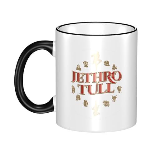 KAINSTIS Keramik Jethro Rock Band Tull Wasserbecher Milch-Kaffee-Keramik-Mug Teetasse für die Büroruhezone KAINSTIS Keramik Jethro Rock Band Tull Wasserbecher Milch-Kaffee-Keramik-Mug Teetasse für die Büroruhezone von KAINSTIS