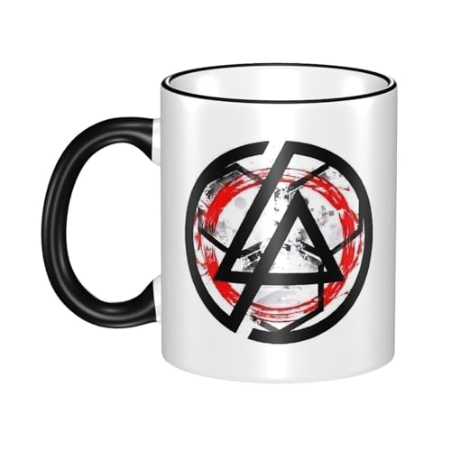 KAINSTIS Keramik Lin-kin Rock *Park- Chester Singer Benning*ton Wasserbecher Milch-Kaffee-Keramik-Mug Teetasse für die Büroruhezone von KAINSTIS