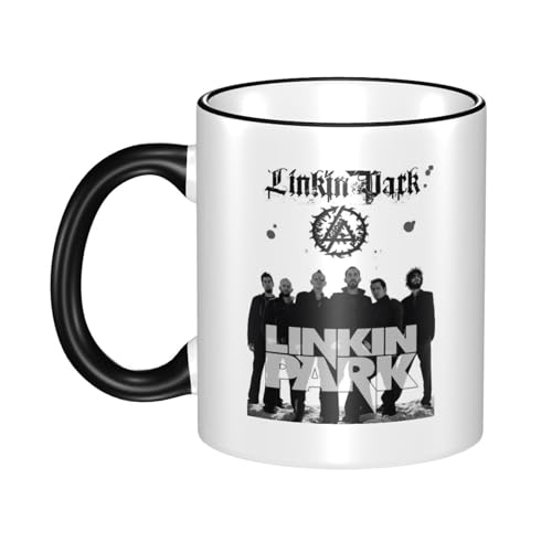 KAINSTIS Keramik Lin-kin Rock *Park- Chester Singer Benning*ton Wasserbecher Milch-Kaffee-Keramik-Mug Teetasse für die Büroruhezone von KAINSTIS