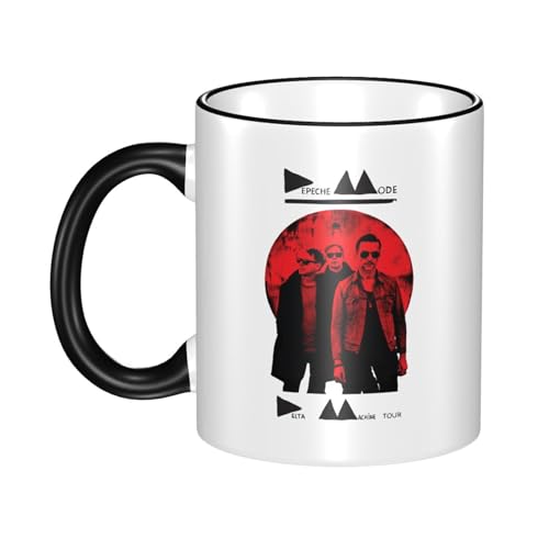 KAINSTIS Keramik Mode Music De&PE&Che band Wasserbecher Milch-Kaffee-Keramik-Mug Teetasse für die Büroruhezone KAINSTIS Keramik Mode Music De&PE&Che band Wasserbecher Milch-Kaffee-Keramik-Mug Teetasse für die Büroruhezone von KAINSTIS