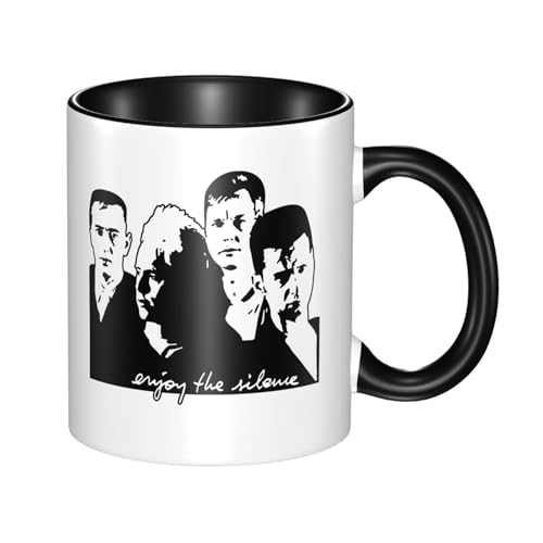 KAINSTIS Keramik Mode Music De&PE&Che band Wasserbecher Milch-Kaffee-Keramik-Mug Teetasse für die Büroruhezone KAINSTIS Keramik Mode Music De&PE&Che band Wasserbecher Milch-Kaffee-Keramik-Mug Teetasse für die Büroruhezone von KAINSTIS