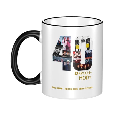KAINSTIS Keramik Mode Music De&PE&Che band Wasserbecher Milch-Kaffee-Keramik-Mug Teetasse für die Büroruhezone KAINSTIS Keramik Mode Music De&PE&Che band Wasserbecher Milch-Kaffee-Keramik-Mug Teetasse für die Büroruhezone von KAINSTIS