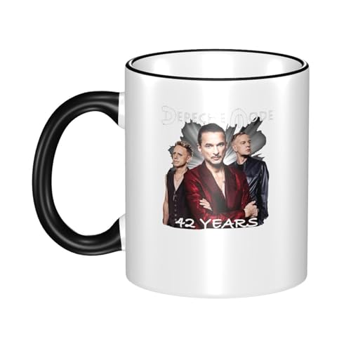 KAINSTIS Keramik Mode Music De&PE&Che band Wasserbecher Milch-Kaffee-Keramik-Mug Teetasse für die Büroruhezone KAINSTIS Keramik Mode Music De&PE&Che band Wasserbecher Milch-Kaffee-Keramik-Mug Teetasse für die Büroruhezone von KAINSTIS