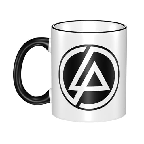 KAINSTIS Keramik Park Rock Band Lin-kin Chester Wasserbecher Milch-Kaffee-Keramik-Mug Teetasse für die Büroruhezone KAINSTIS Keramik Park Rock Band Lin-kin Chester Wasserbecher Milch-Kaffee-Keramik-Mug Teetasse für die Büroruhezone von KAINSTIS