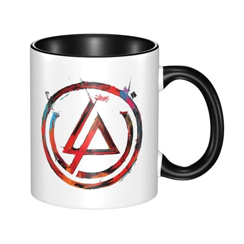 KAINSTIS Keramik Park Rock Band Lin-kin Chester Wasserbecher Milch-Kaffee-Keramik-Mug Teetasse für die Büroruhezone KAINSTIS Keramik Park Rock Band Lin-kin Chester Wasserbecher Milch-Kaffee-Keramik-Mug Teetasse für die Büroruhezone von KAINSTIS