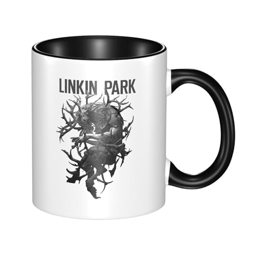 KAINSTIS Keramik Park Rock Band Lin-kin Chester Wasserbecher Milch-Kaffee-Keramik-Mug Teetasse für die Büroruhezone KAINSTIS Keramik Park Rock Band Lin-kin Chester Wasserbecher Milch-Kaffee-Keramik-Mug Teetasse für die Büroruhezone von KAINSTIS