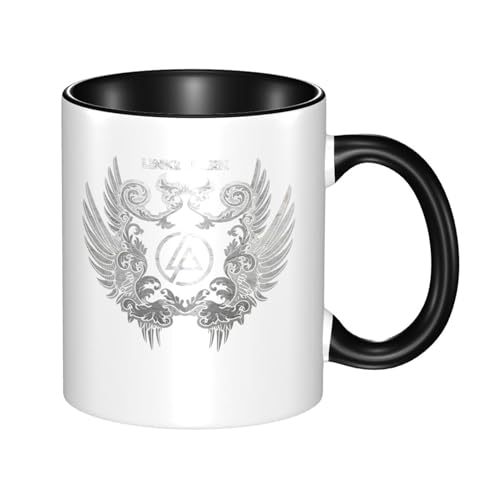 KAINSTIS Keramik Park Rock Band Lin-kin Chester Wasserbecher Milch-Kaffee-Keramik-Mug Teetasse für die Büroruhezone KAINSTIS Keramik Park Rock Band Lin-kin Chester Wasserbecher Milch-Kaffee-Keramik-Mug Teetasse für die Büroruhezone von KAINSTIS