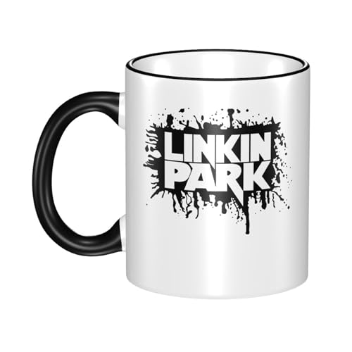 KAINSTIS Keramik Park Rock Band Lin-kin Chester Wasserbecher Milch-Kaffee-Keramik-Mug Teetasse für die Büroruhezone KAINSTIS Keramik Park Rock Band Lin-kin Chester Wasserbecher Milch-Kaffee-Keramik-Mug Teetasse für die Büroruhezone von KAINSTIS
