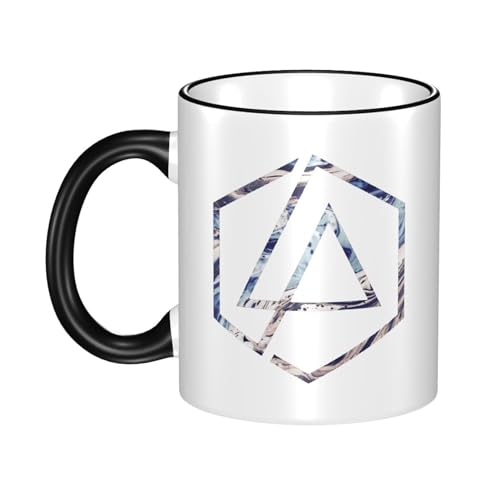 KAINSTIS Keramik Park Rock Band Lin-kin Chester Wasserbecher Milch-Kaffee-Keramik-Mug Teetasse für die Büroruhezone KAINSTIS Keramik Park Rock Band Lin-kin Chester Wasserbecher Milch-Kaffee-Keramik-Mug Teetasse für die Büroruhezone von KAINSTIS