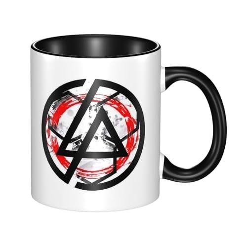 KAINSTIS Keramik Park Rock Band Lin-kin Chester Wasserbecher Milch-Kaffee-Keramik-Mug Teetasse für die Büroruhezone KAINSTIS Keramik Park Rock Band Lin-kin Chester Wasserbecher Milch-Kaffee-Keramik-Mug Teetasse für die Büroruhezone von KAINSTIS