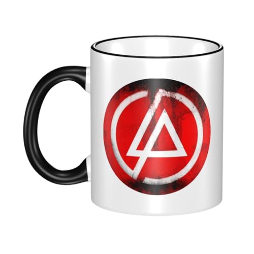 KAINSTIS Keramik Park Rock Band Lin-kin Chester Wasserbecher Milch-Kaffee-Keramik-Mug Teetasse für die Büroruhezone KAINSTIS Keramik Park Rock Band Lin-kin Chester Wasserbecher Milch-Kaffee-Keramik-Mug Teetasse für die Büroruhezone von KAINSTIS