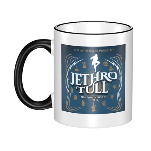 KAINSTIS Keramik Tull Rock Band Jethro Wasserbecher Milch-Kaffee-Keramik-Mug Teetasse für die Büroruhezone KAINSTIS Keramik Tull Rock Band Jethro Wasserbecher Milch-Kaffee-Keramik-Mug Teetasse für die Büroruhezone von KAINSTIS