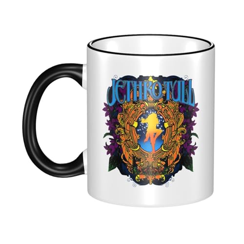 KAINSTIS Keramik Tull Rock Band Jethro Wasserbecher Milch-Kaffee-Keramik-Mug Teetasse für die Büroruhezone KAINSTIS Keramik Tull Rock Band Jethro Wasserbecher Milch-Kaffee-Keramik-Mug Teetasse für die Büroruhezone von KAINSTIS