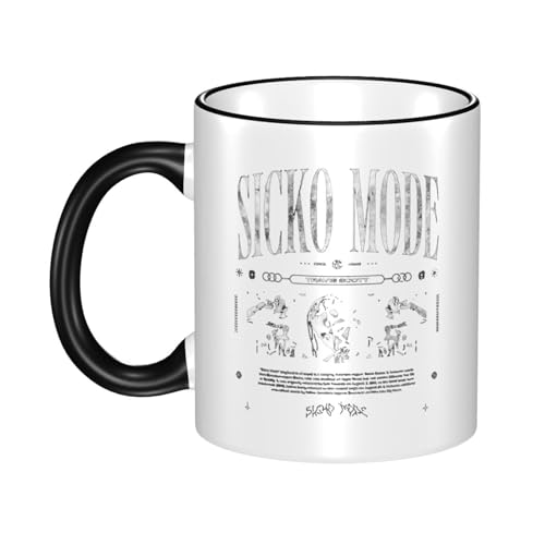KAINSTIS Keramik scott rapper Music travis Wasserbecher Milch-Kaffee-Keramik-Mug Teetasse für die Büroruhezone KAINSTIS Keramik scott rapper Music travis Wasserbecher Milch-Kaffee-Keramik-Mug Teetasse für die Büroruhezone von KAINSTIS