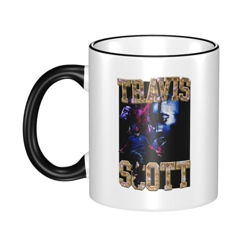 KAINSTIS Keramik scott rapper Music travis Wasserbecher Milch-Kaffee-Keramik-Mug Teetasse für die Büroruhezone KAINSTIS Keramik scott rapper Music travis Wasserbecher Milch-Kaffee-Keramik-Mug Teetasse für die Büroruhezone von KAINSTIS