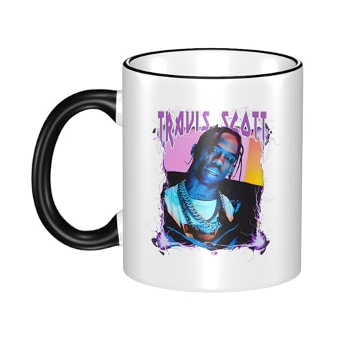 KAINSTIS Keramik scott rapper Music travis Wasserbecher Milch-Kaffee-Keramik-Mug Teetasse für die Büroruhezone KAINSTIS Keramik scott rapper Music travis Wasserbecher Milch-Kaffee-Keramik-Mug Teetasse für die Büroruhezone von KAINSTIS