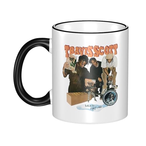 KAINSTIS Keramik scott rapper Music travis Wasserbecher Milch-Kaffee-Keramik-Mug Teetasse für die Büroruhezone KAINSTIS Keramik scott rapper Music travis Wasserbecher Milch-Kaffee-Keramik-Mug Teetasse für die Büroruhezone von KAINSTIS