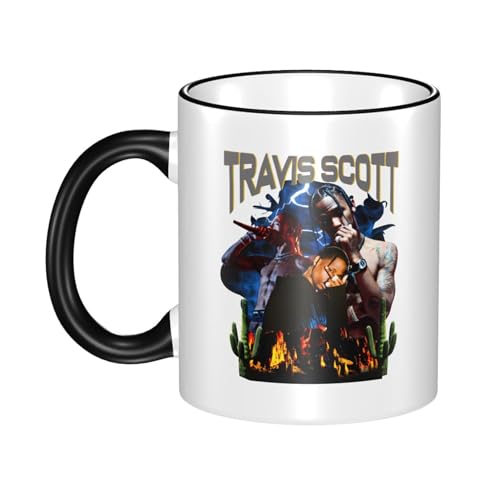 KAINSTIS Keramik scott rapper Music travis Wasserbecher Milch-Kaffee-Keramik-Mug Teetasse für die Büroruhezone KAINSTIS Keramik scott rapper Music travis Wasserbecher Milch-Kaffee-Keramik-Mug Teetasse für die Büroruhezone von KAINSTIS