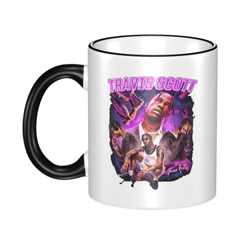 KAINSTIS Keramik scott rapper Music travis Wasserbecher Milch-Kaffee-Keramik-Mug Teetasse für die Büroruhezone KAINSTIS Keramik scott rapper Music travis Wasserbecher Milch-Kaffee-Keramik-Mug Teetasse für die Büroruhezone von KAINSTIS