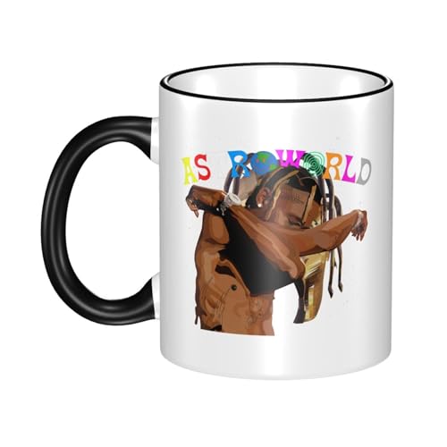 KAINSTIS Keramik scott rapper Music travis Wasserbecher Milch-Kaffee-Keramik-Mug Teetasse für die Büroruhezone KAINSTIS Keramik scott rapper Music travis Wasserbecher Milch-Kaffee-Keramik-Mug Teetasse für die Büroruhezone von KAINSTIS
