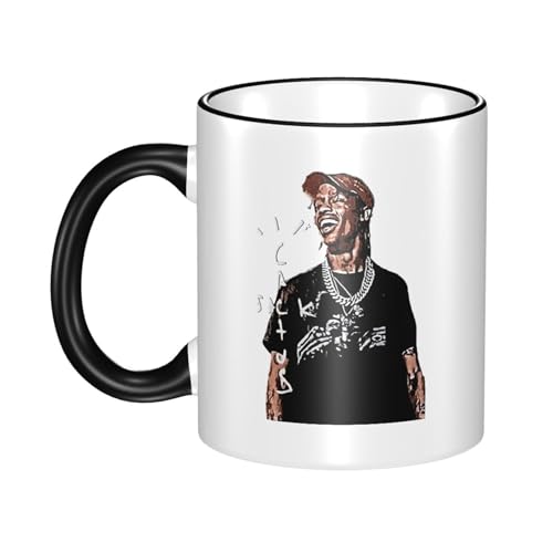 KAINSTIS Keramik scott rapper Music travis Wasserbecher Milch-Kaffee-Keramik-Mug Teetasse für die Büroruhezone KAINSTIS Keramik scott rapper Music travis Wasserbecher Milch-Kaffee-Keramik-Mug Teetasse für die Büroruhezone von KAINSTIS